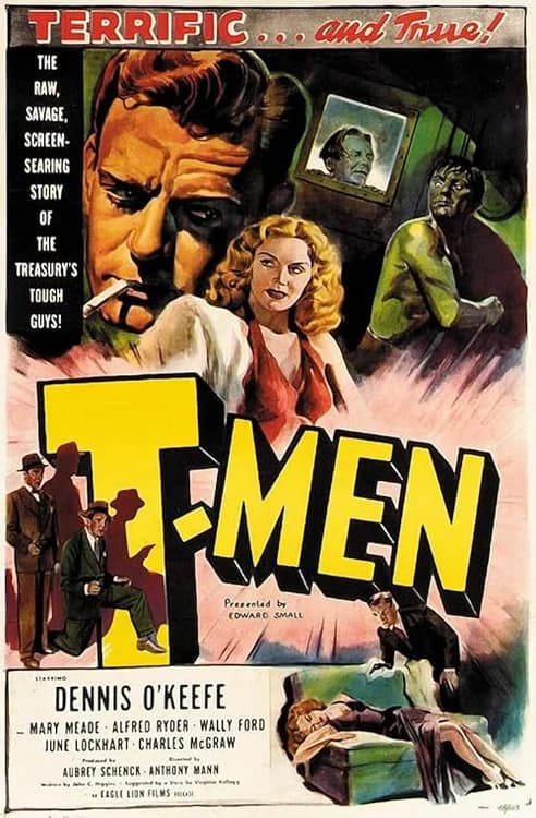 T-Men film posteri